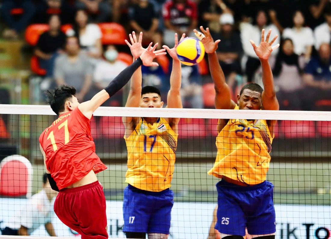 Thua Thái Lan 0-3, bóng chuyền nam Việt Nam xếp nhì bảng A SEA Games 33 - Ảnh 5.