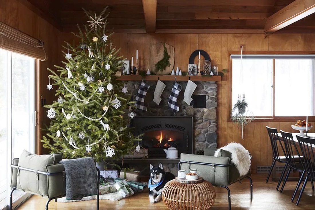 10 ý tưởng trang trí Giáng sinh mới mẻ cho phong cách cổ điển - Ảnh 1.