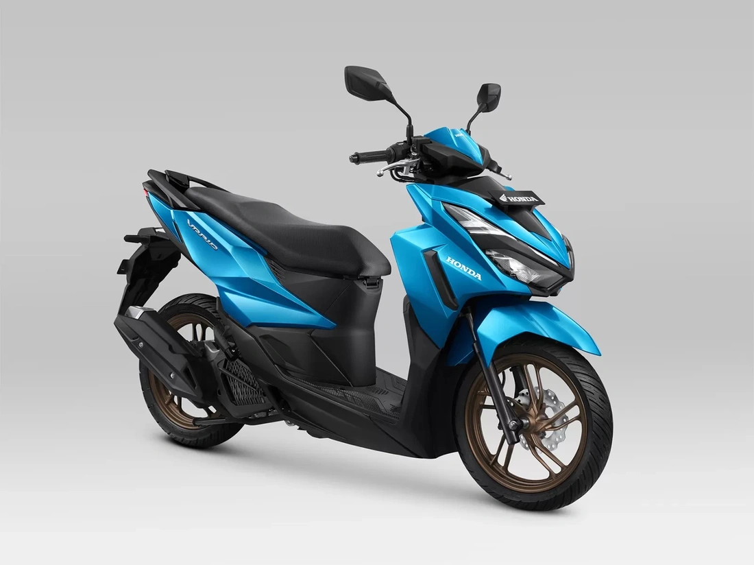 Honda Vario 125 2026 ra mắt: Thêm bản 'bụi' với tay lái độc đáo, chưa có ABS - Ảnh 3.