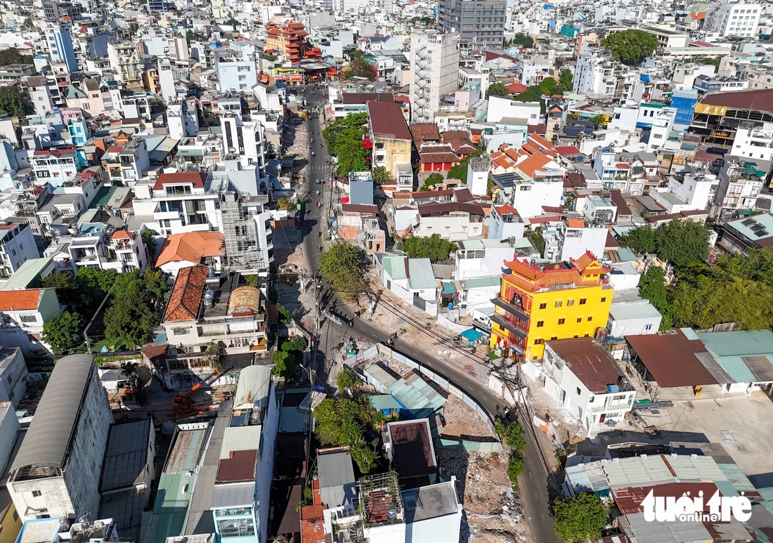  TP.HCM khởi công mở rộng ‘nút thắt’ 600m đường Chu Văn An, vốn hơn 1000 tỉ - Ảnh 1.