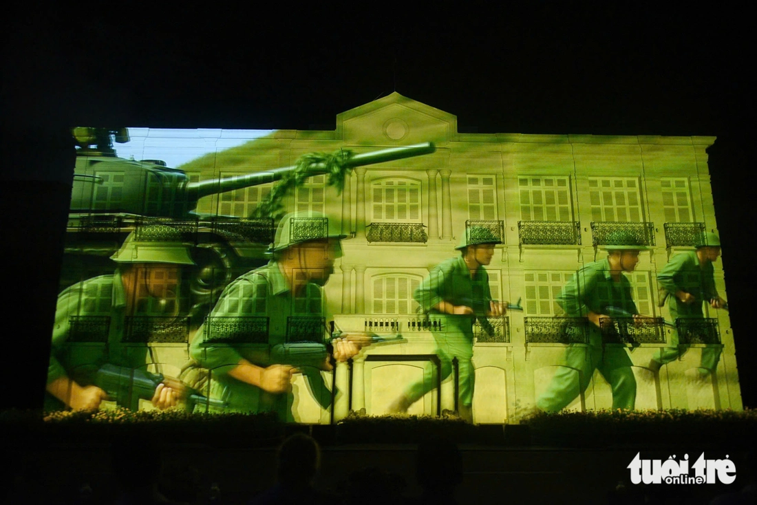 Trải nghiệm thú vị với màn trình chiếu 3D Mapping trên tòa nhà 125 năm tuổi tại Đà Nẵng - Ảnh 7. 3D Mapping - Ảnh 7.