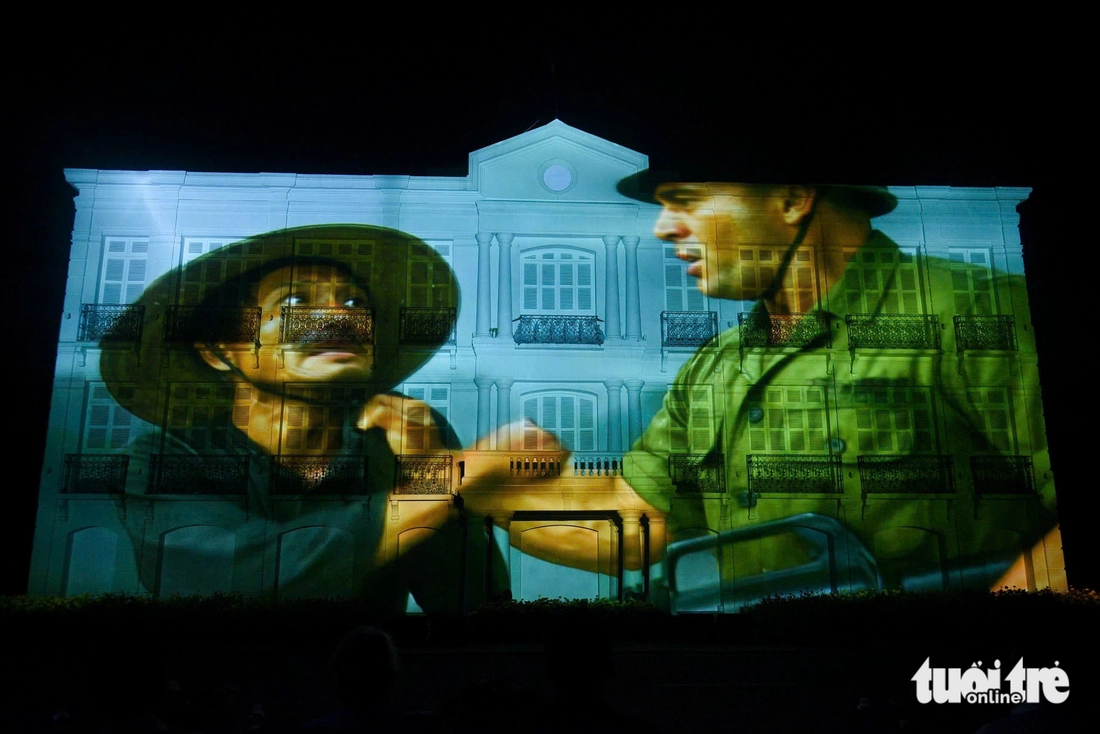 Trải nghiệm thú vị với màn trình chiếu 3D Mapping trên tòa nhà 125 năm tuổi tại Đà Nẵng - Ảnh 8. 3D Mapping - Ảnh 8.