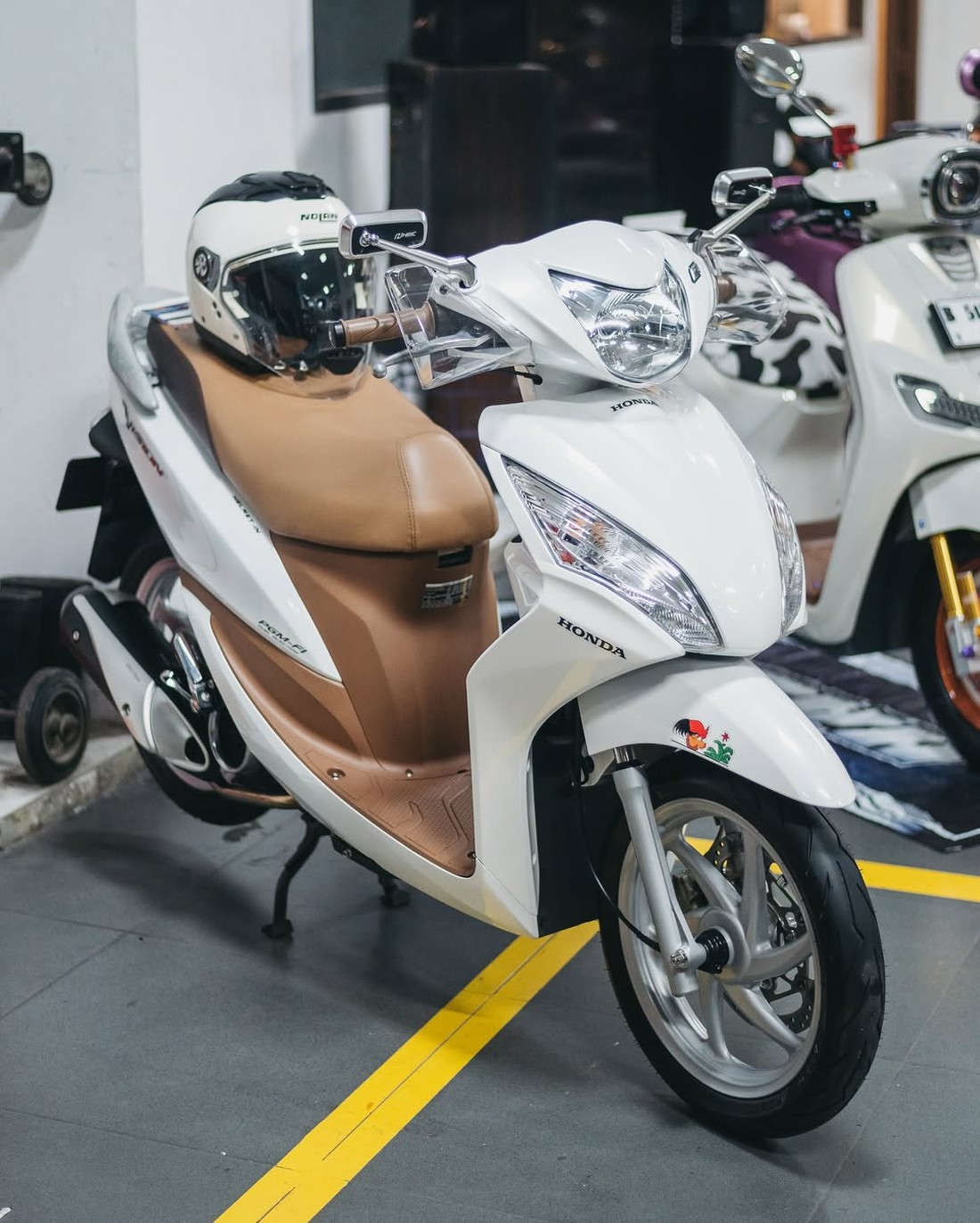 Spacy hóa thân thành Honda Vision phiên bản Việt, có phụ tùng phải nhập Ý - Ảnh 3.