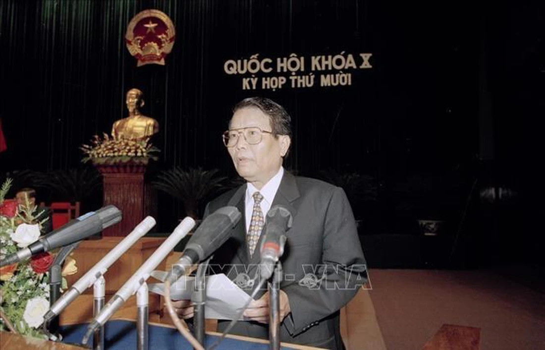 Nguyên Chủ tịch nước Trần Đức Lương - nhà lãnh đạo có nhiều đóng góp quan trọng - Ảnh 9.