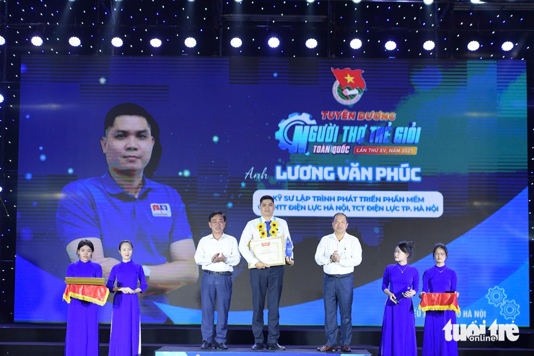 Trung ương Đoàn tuyên dương 51 người thợ trẻ giỏi - Ảnh 4.