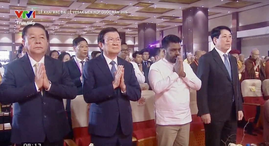 Chủ tịch nước Lương Cường dự khai mạc Đại lễ Phật đản Vesak Liên hợp quốc 2025 - Ảnh 2. Vesak - Ảnh 3.