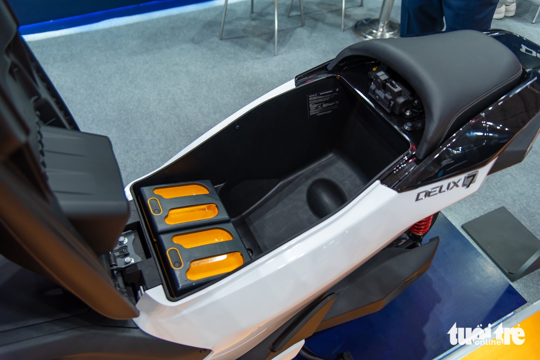 E3 Mobility Deux7 - Xe máy điện Hàn Quốc mới lạ về Việt Nam: Giá dự kiến 100 triệu đồng, nhỏ hơn SH, chạy 120km/sạc- Ảnh 17. xe máy điện - Ảnh 17.