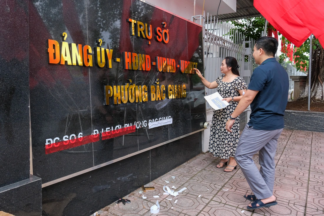 Trụ sở phường xã 'thay áo' mới, người dân hứng khởi chờ thời khắc lịch sử - Ảnh 1. Trụ sở ‘thay áo mới’, người dân 99 đơn vị xã phường ở Bắc Ninh chờ thời khắc lịch sử - Ảnh 1.