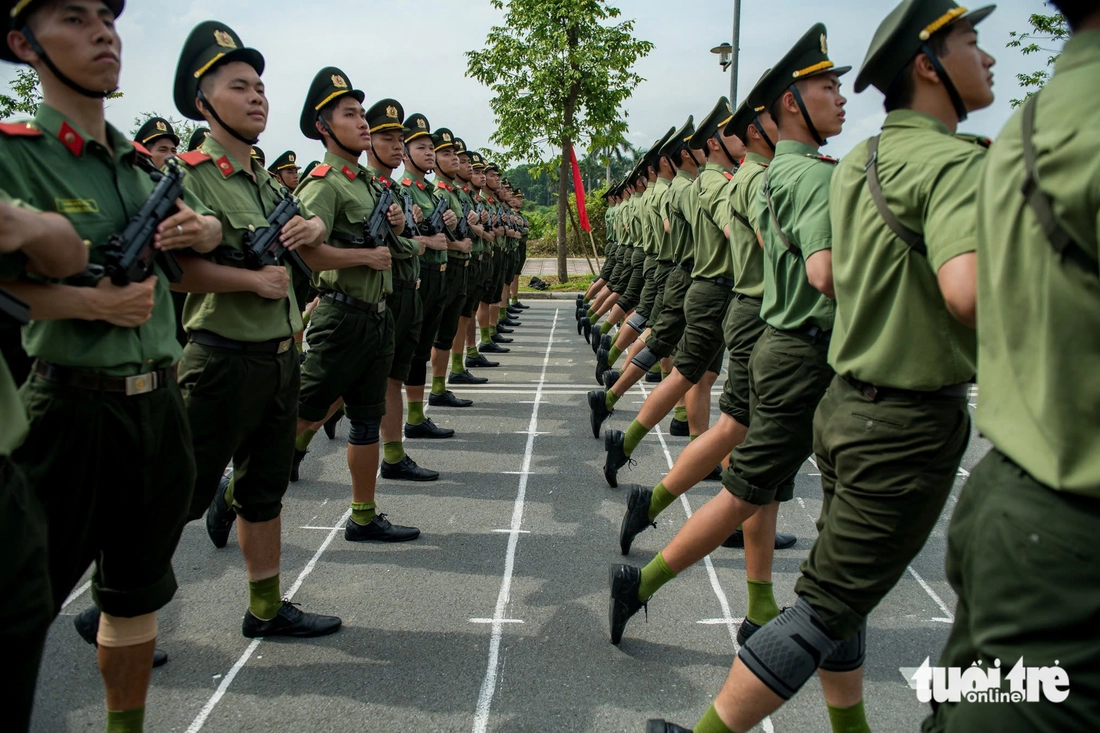 diễu binh - Ảnh 9.