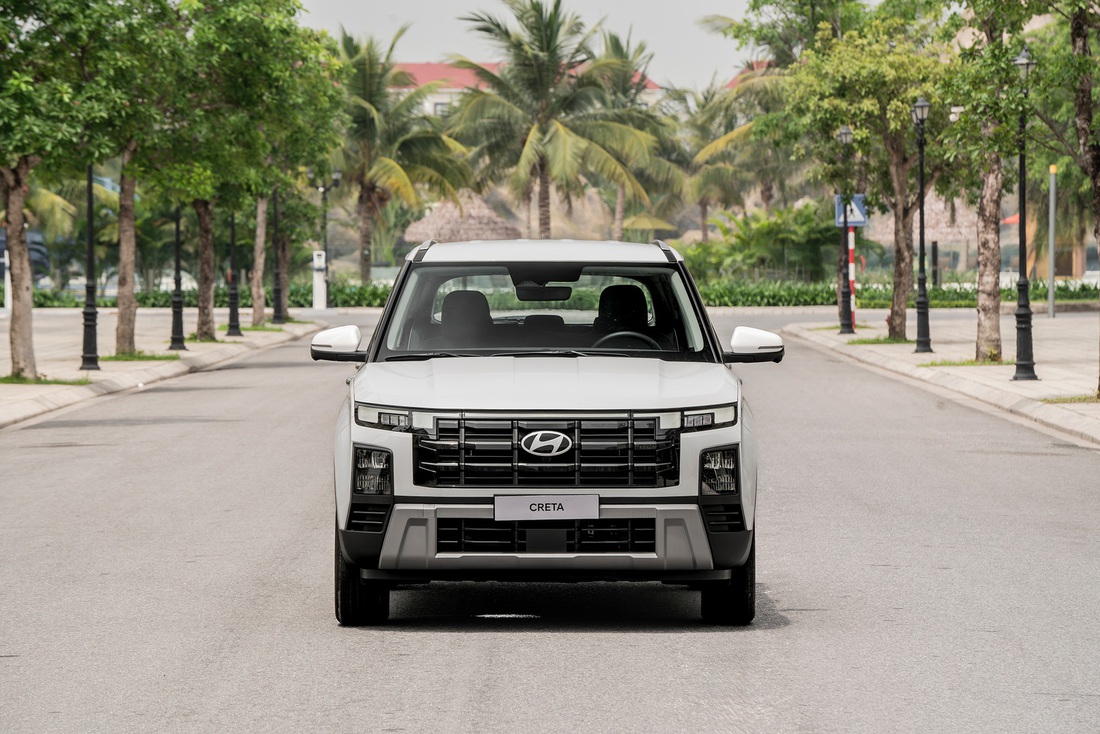 Hyundai Creta 2025 ra mắt Việt Nam: Giá từ 599 triệu, lần đầu có bản N Line cạnh tranh Xforce - Ảnh 9.
