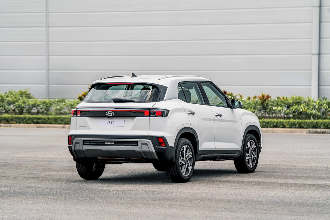 Hyundai Creta 2025 ra mắt Việt Nam: Giá từ 599 triệu, lần đầu có bản N Line cạnh tranh Xforce - Ảnh 16.