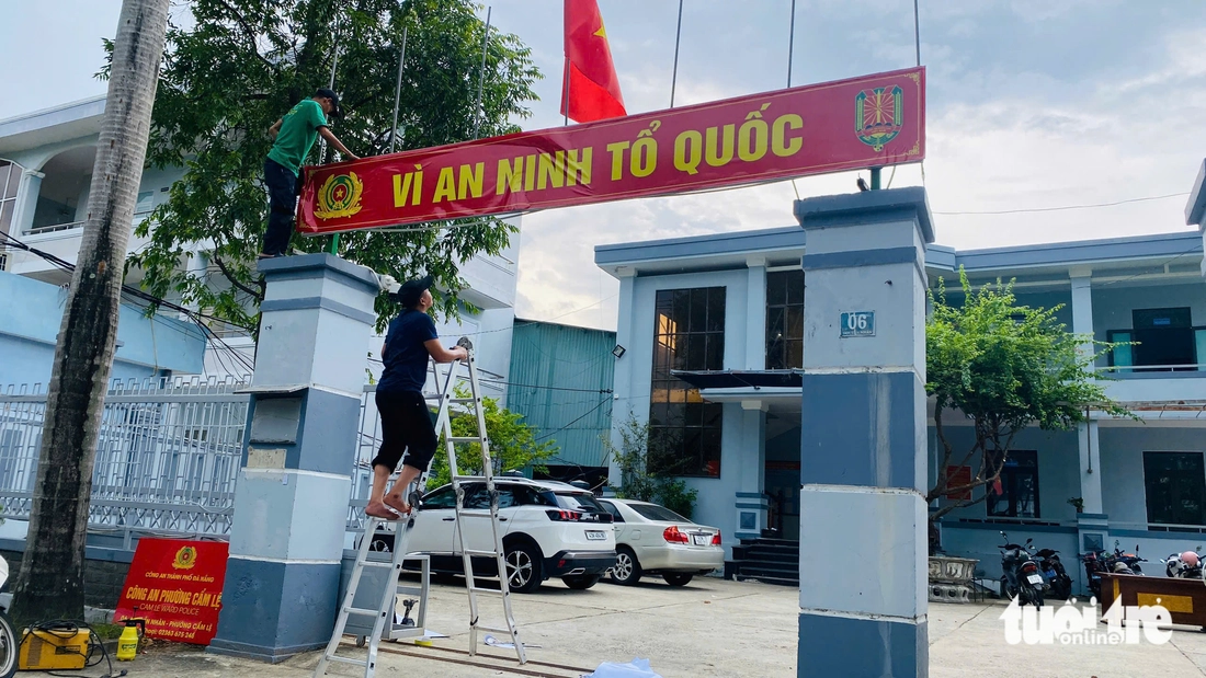 Phường sáp nhập ở Đà Nẵng công bố logo mới gắn với di tích địa phương - Ảnh 3.