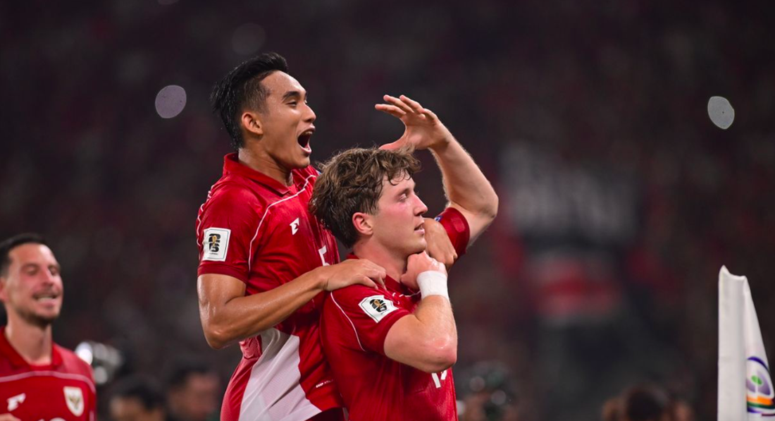 Tuyển Indonesia làm tan nát giấc mơ dự World Cup 2026 của Trung Quốc - Ảnh 1.