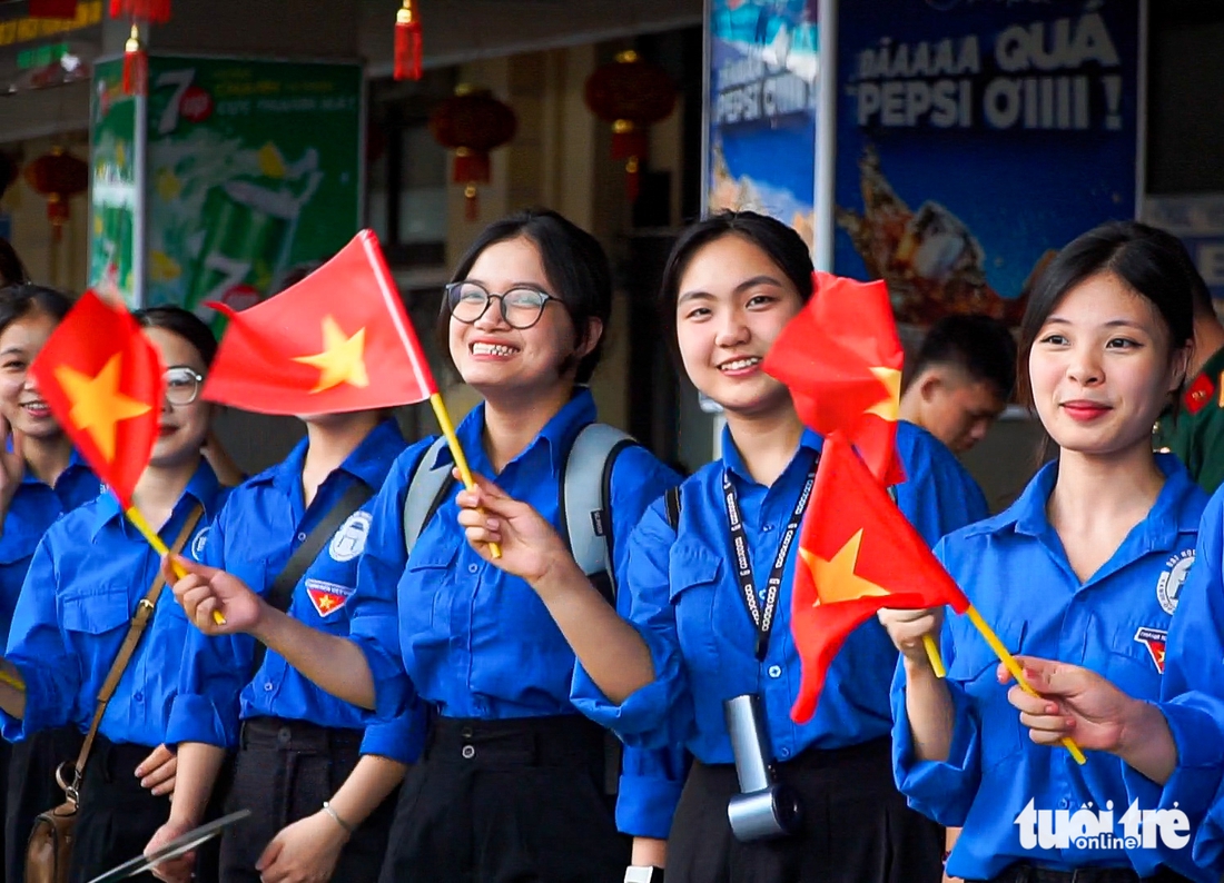 Lực lượng diễu binh, diễu hành có mặt tại Hà Nội chuẩn bị tập luyện mừng 80 năm Quốc khánh - Ảnh 6. Lực lượng diễu binh, diễu hành có mặt tại Hà Nội chuẩn bị tập luyện mừng 80 năm Quốc khánh - Ảnh 6.