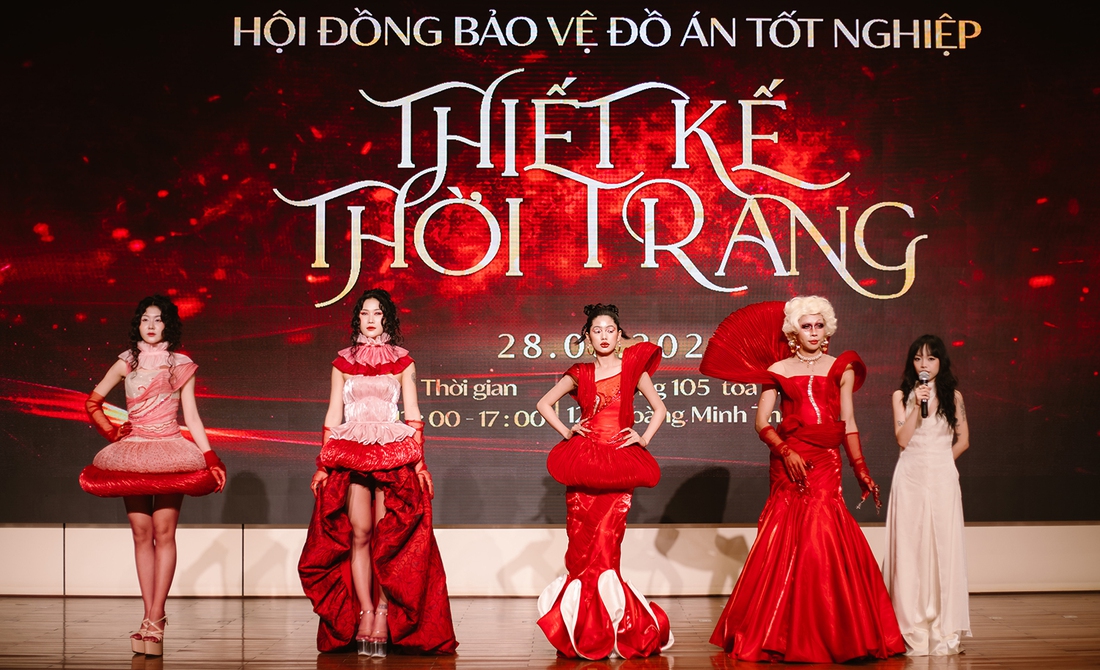 Show đồ án tốt nghiệp thời trang dạ hội đầy cảm hứng của sinh viên Đại học Duy Tân Show đồ án tốt nghiệp thời trang dạ hội đầy cảm hứng của sinh viên Đại học Duy Tân
