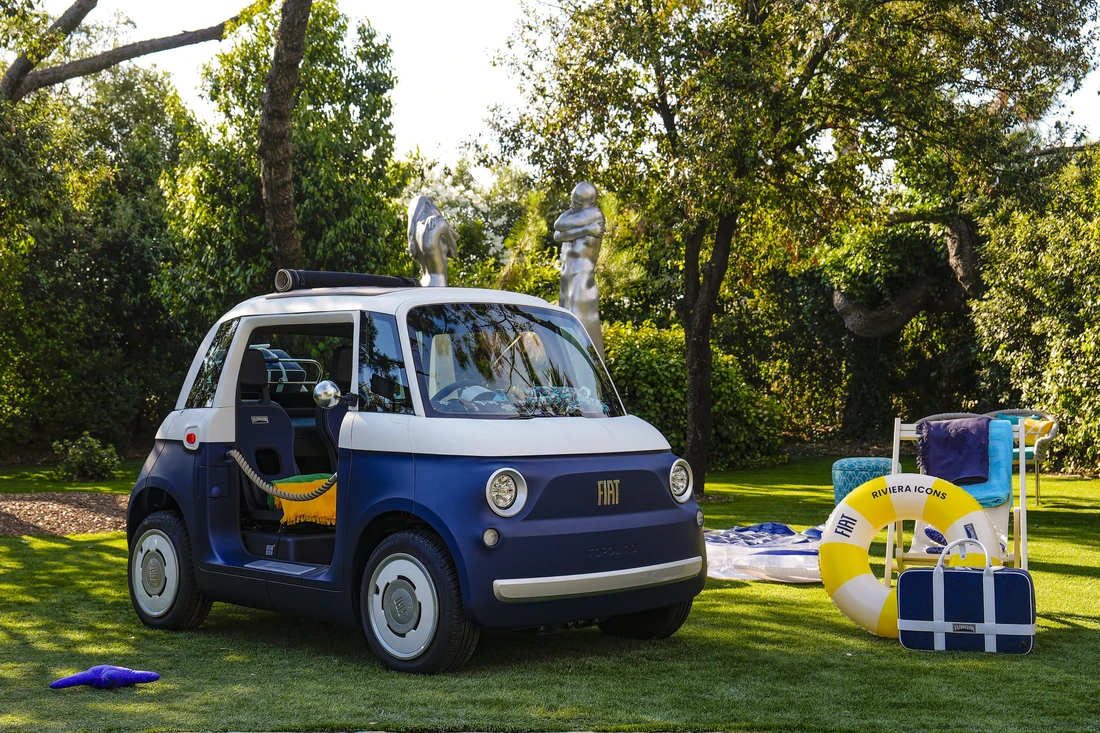Ô tô điện mini ‘mui trần’: Chạy 75km/sạc, vòi sen rửa chân cho dân chơi biển Ô tô điện mini ‘mui trần’: Chạy 75km/sạc, vòi sen rửa chân cho dân chơi biển