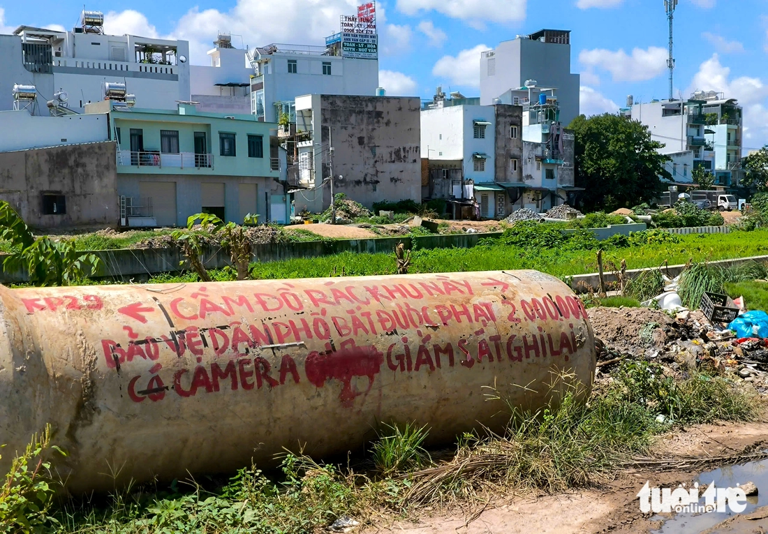 Dự án cải tạo kênh Tham Lương - Bến Cát - rạch Nước Lên chậm: Nơi thảm nhựa, nơi cây cỏ quá đầu - Ảnh 10.