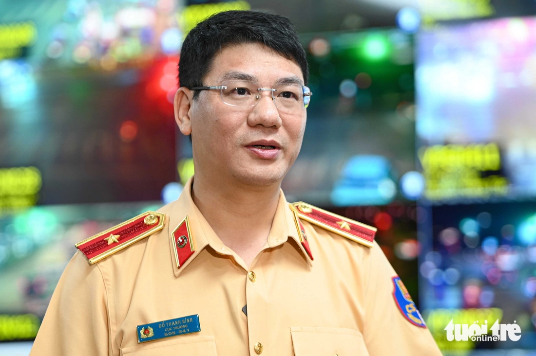 Cận cảnh camera AI tự động phát hiện vi phạm tại Trung tâm chỉ huy của Cục Cảnh sát giao thông - Ảnh 1.