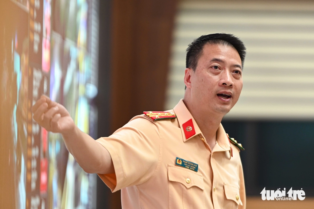 Cận cảnh camera AI tự động phát hiện vi phạm tại Trung tâm chỉ huy của Cục Cảnh sát giao thông - Ảnh 4.