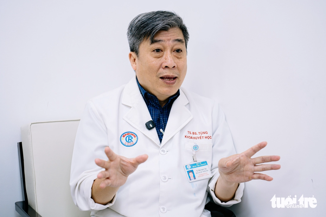 Hành trình giọt máu vàng cứu người ở Bệnh viện Chợ Rẫy - Ảnh 2. Hành trình giọt máu vàng cứu người ở Bệnh viện Chợ Rẫy - Ảnh 2.