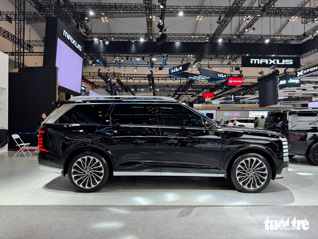 'Soi' Hyundai Palisade 2025 trước khi về Việt Nam: Dáng như Range Rover, tiết kiệm xăng hơn i10 - Ảnh 8.