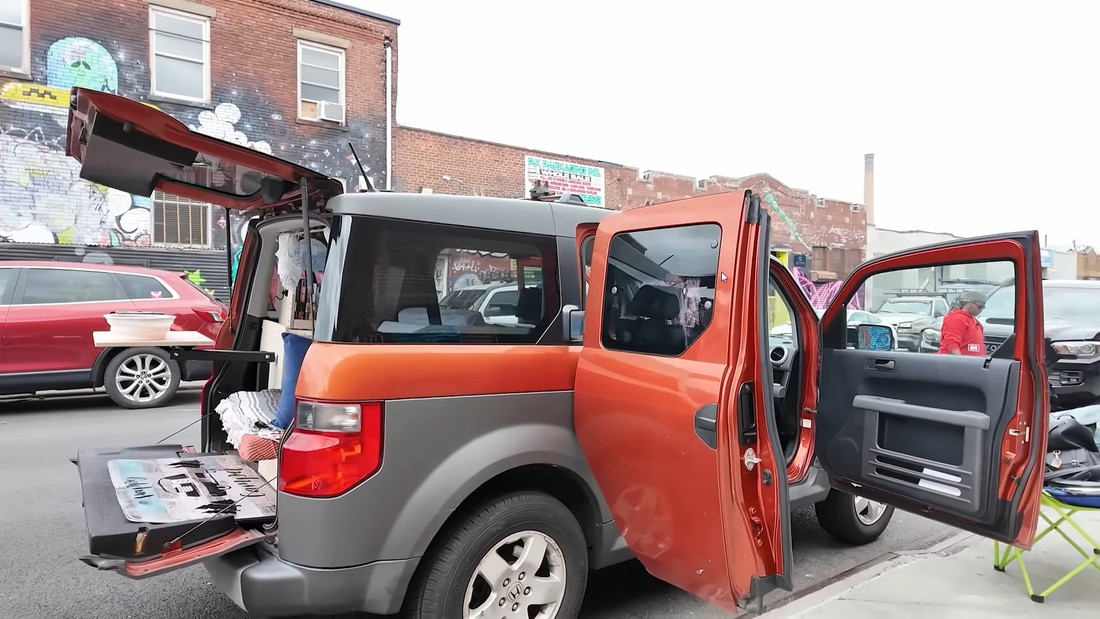 Nhà di động từ SUV Honda, nhỏ nhưng đủ đồ - Ảnh 9.