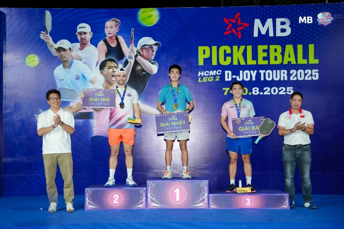 Giải MB Pickleball D-Joy Tour 2025 - HCMC Leg 2 lập kỷ lục gần 1.500 trận đấu và 1.000 lượt đăng ký - Ảnh 3.