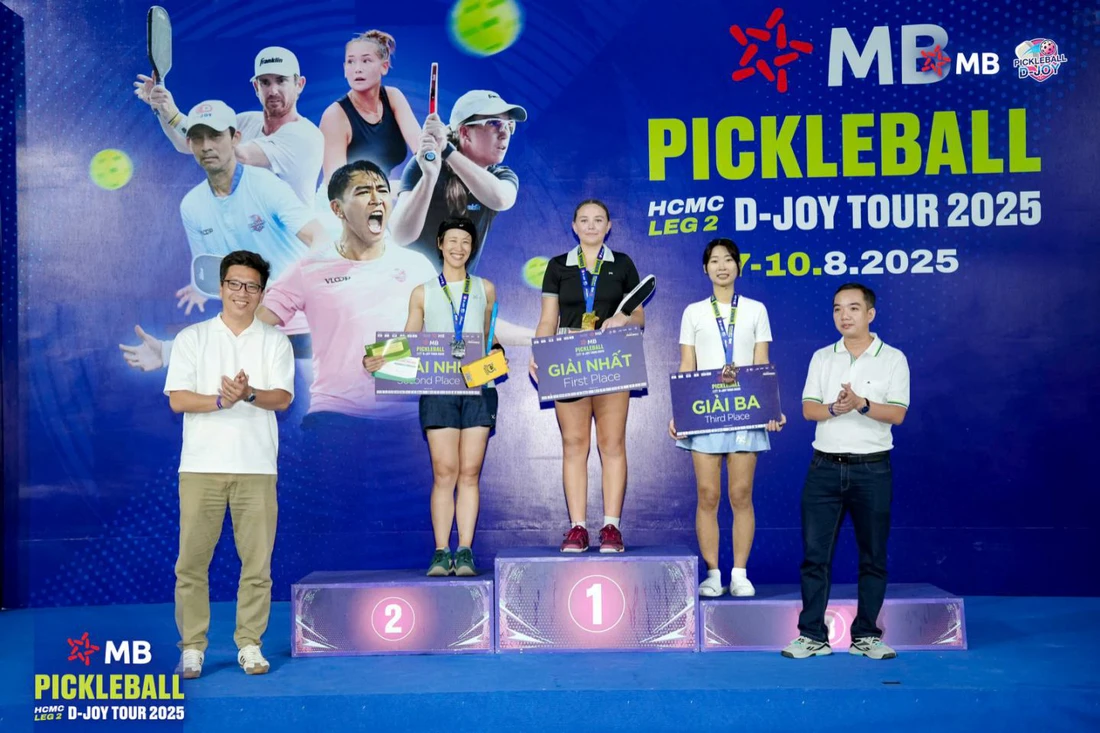 Giải MB Pickleball D-Joy Tour 2025 - HCMC Leg 2 lập kỷ lục gần 1.500 trận đấu và 1.000 lượt đăng ký - Ảnh 4.