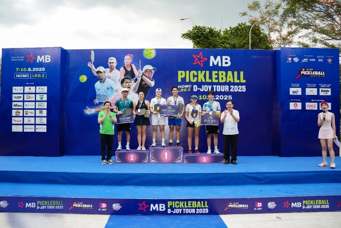 Giải MB Pickleball D-Joy Tour 2025 - HCMC Leg 2 lập kỷ lục gần 1.500 trận đấu và 1.000 lượt đăng ký - Ảnh 5.