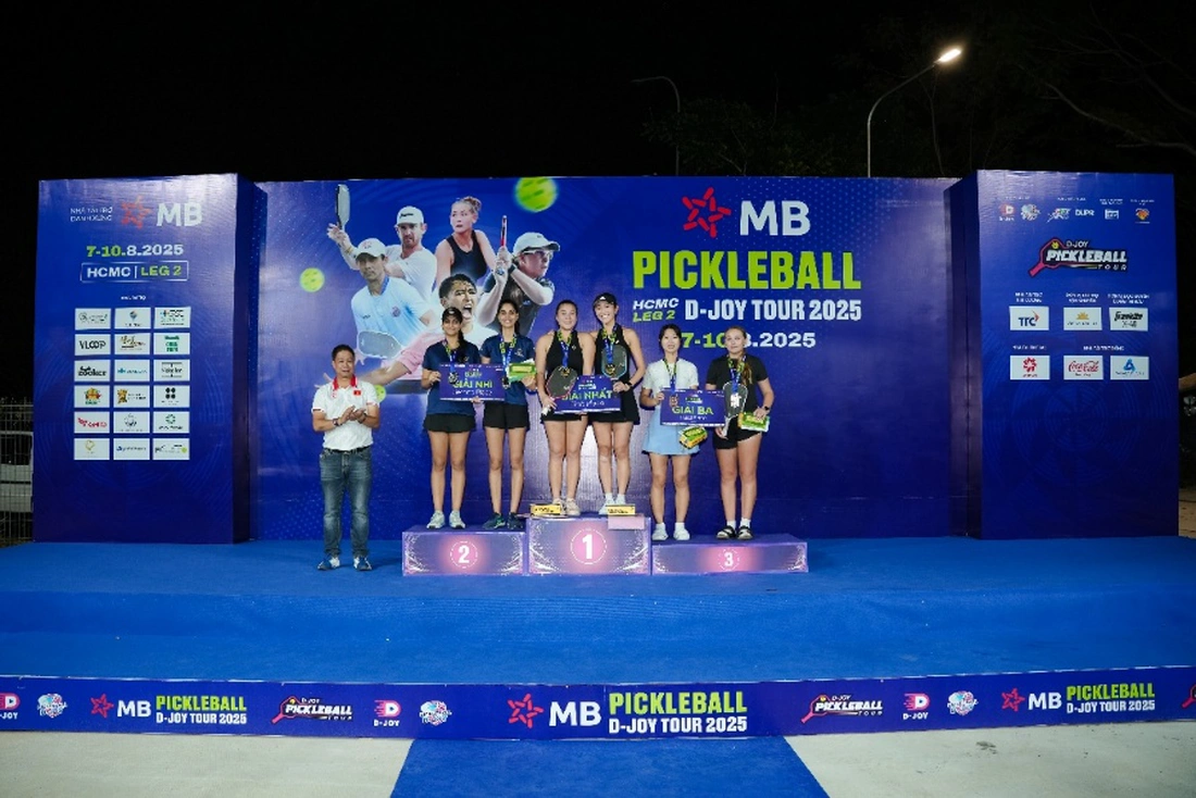 Giải MB Pickleball D-Joy Tour 2025 - HCMC Leg 2 lập kỷ lục gần 1.500 trận đấu và 1.000 lượt đăng ký - Ảnh 6.