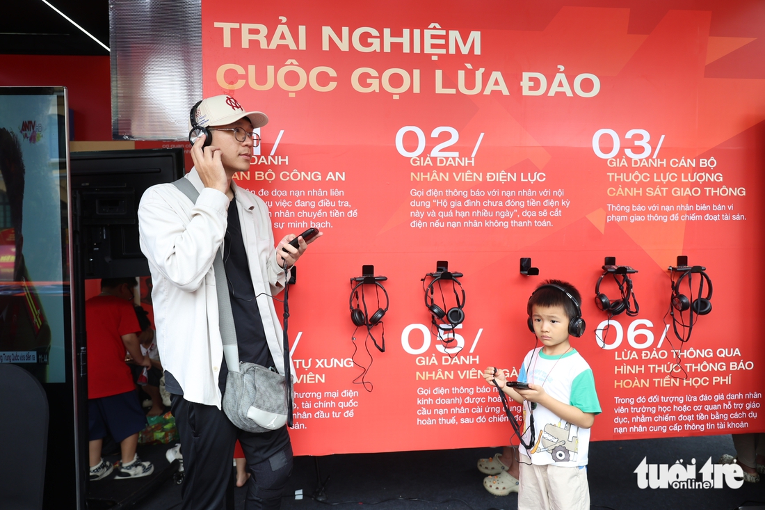 Thú vị với trải nghiệm chữa cháy, 'đối mặt' cuộc gọi lừa đảo, check-in màn hình LED giữa phố đi bộ - Ảnh 8.