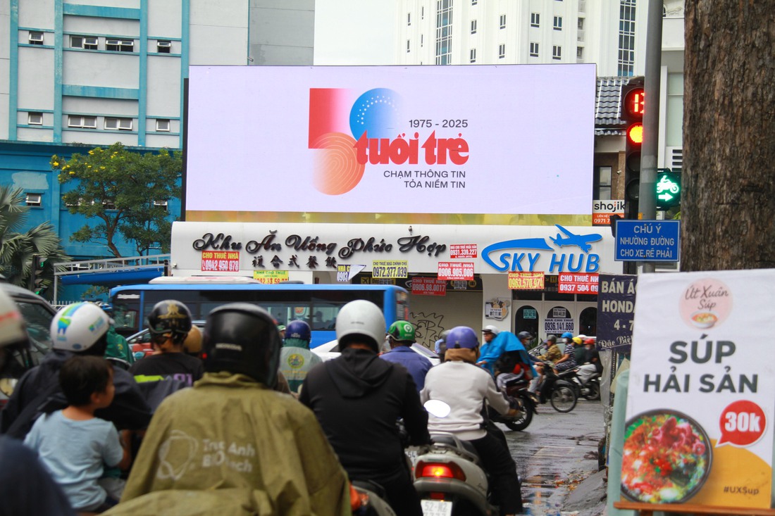 Nhiều đối tác đồng hành lan tỏa logo kỷ niệm 50 năm thành lập báo Tuổi Trẻ - Ảnh 11.