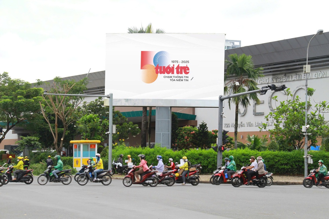 Nhiều đối tác đồng hành lan tỏa logo kỷ niệm 50 năm thành lập báo Tuổi Trẻ - Ảnh 9.