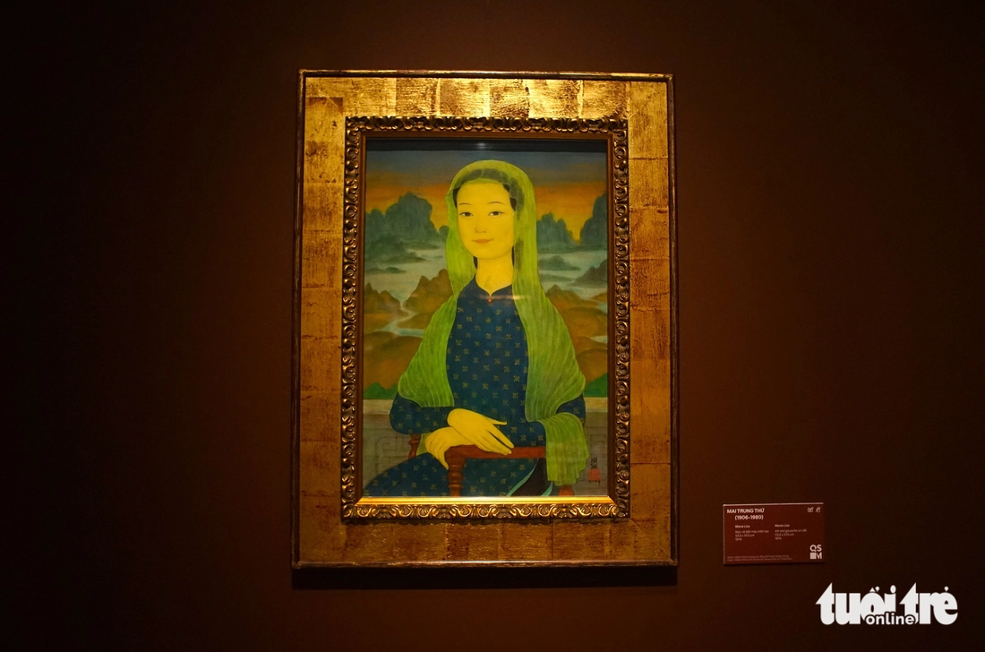 Ngắm Mona Lisa của danh họa Mai Trung Thứ tại Bảo tàng Nghệ thuật Quang San - Ảnh 2.