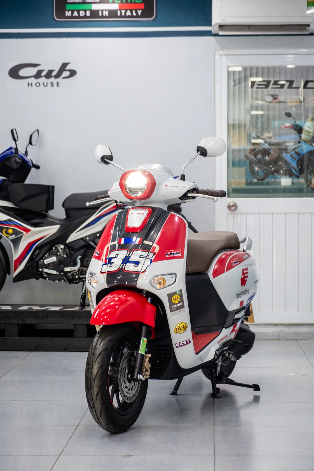 Honda Giorno+ SC35 ThaiGP về Việt Nam: Chỉ 99 chiếc, giá có thể vượt 100 triệu đồng - Ảnh 3.