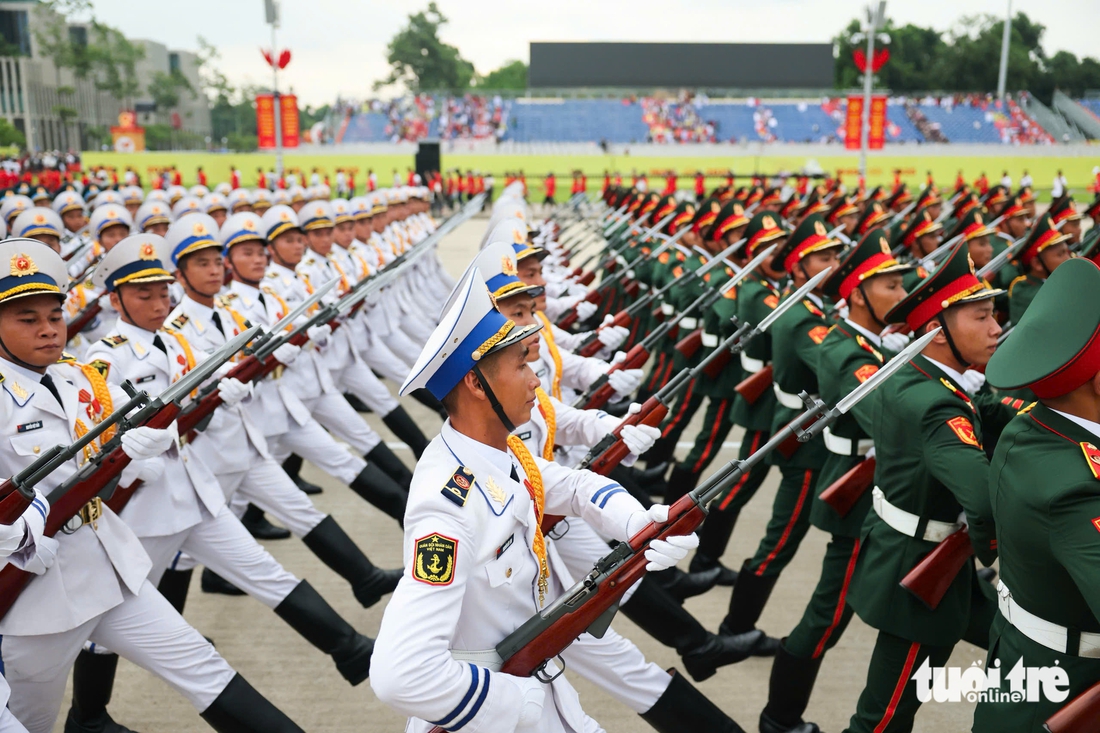 Sắp diễn ra tổng hợp luyện diễu binh, diễu hành lần 2 trên Quảng trường Ba Đình - Ảnh 1. diễu binh - Ảnh 56.