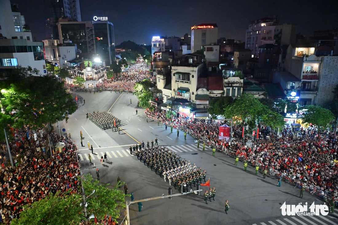 Dàn pháo khai hỏa ở Mỹ Đình, mở màn buổi hợp luyện diễu binh, diễu hành - Ảnh 12. diễu binh - Ảnh 18.