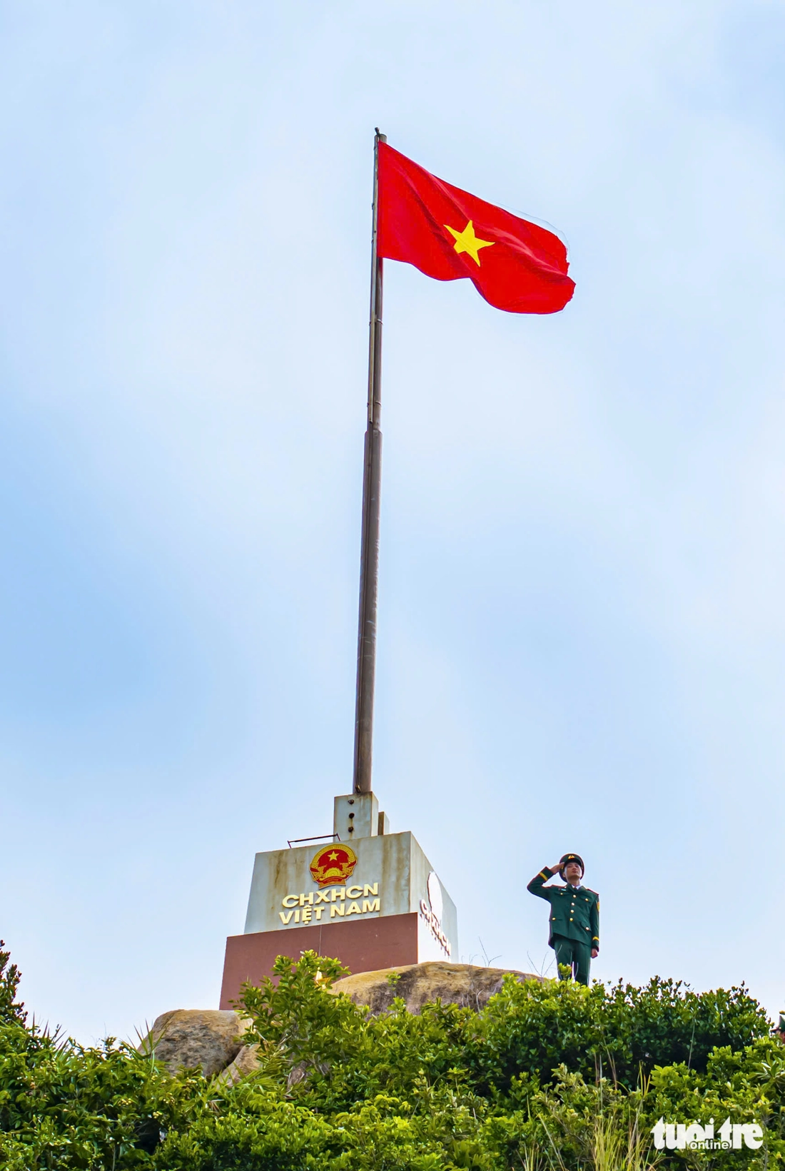 Thượng cờ Tổ quốc trên xã đảo chào kỷ niệm 80 năm Quốc khánh - Ảnh 7. Quốc Khánh - Ảnh 7.
