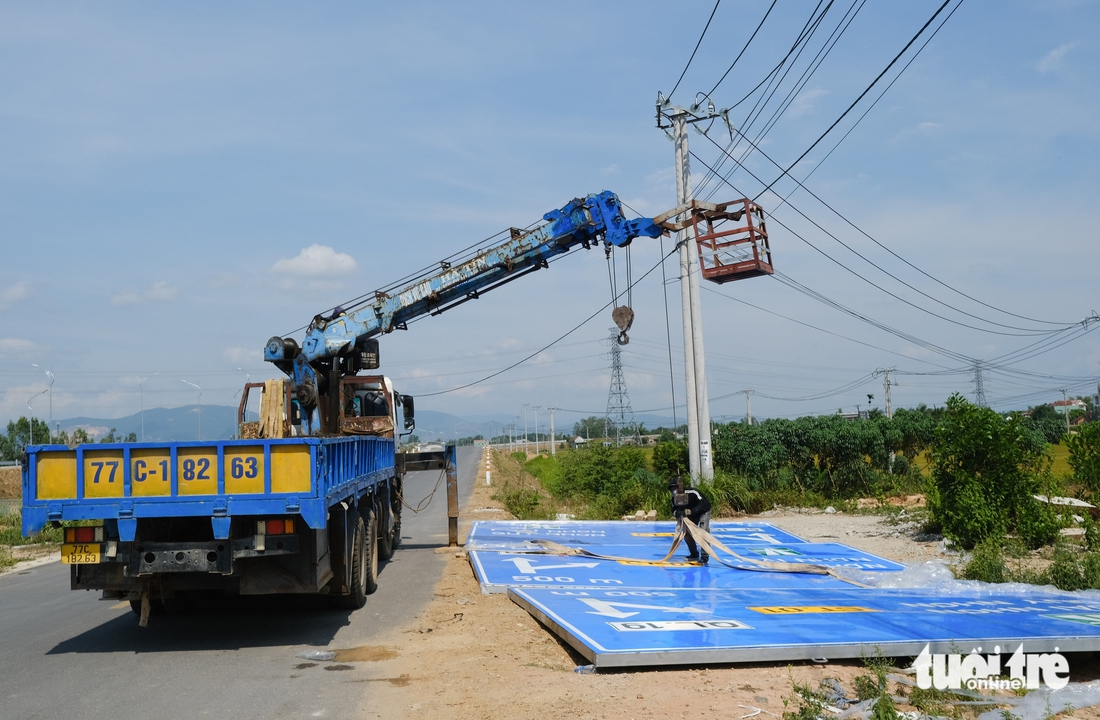 Đường cao tốc Hoài Nhơn - Quy Nhơn như dải lụa vắt qua ruộng đồng- Ảnh 9. cao tốc Hoài Nhơn - Quy Nhơn - Ảnh 8.
