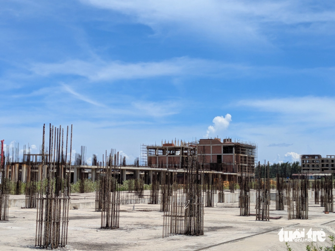 Cảnh hoang tàn bên trong 'siêu đô thị sinh thái biển Quy Nhơn' - Ảnh 2.