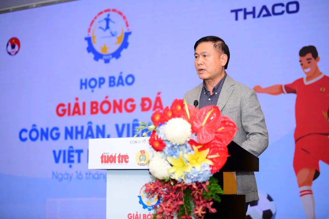 40 đội bóng tham dự Giải bóng đá công nhân, viên chức Việt Nam 2025 - Ảnh 5.