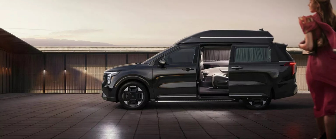 Kia Carnival 2026 thêm bản 'chủ tịch': Như phòng khách sạn di động, có chi tiết gợi nhớ Rolls-Royce - Ảnh 2.
