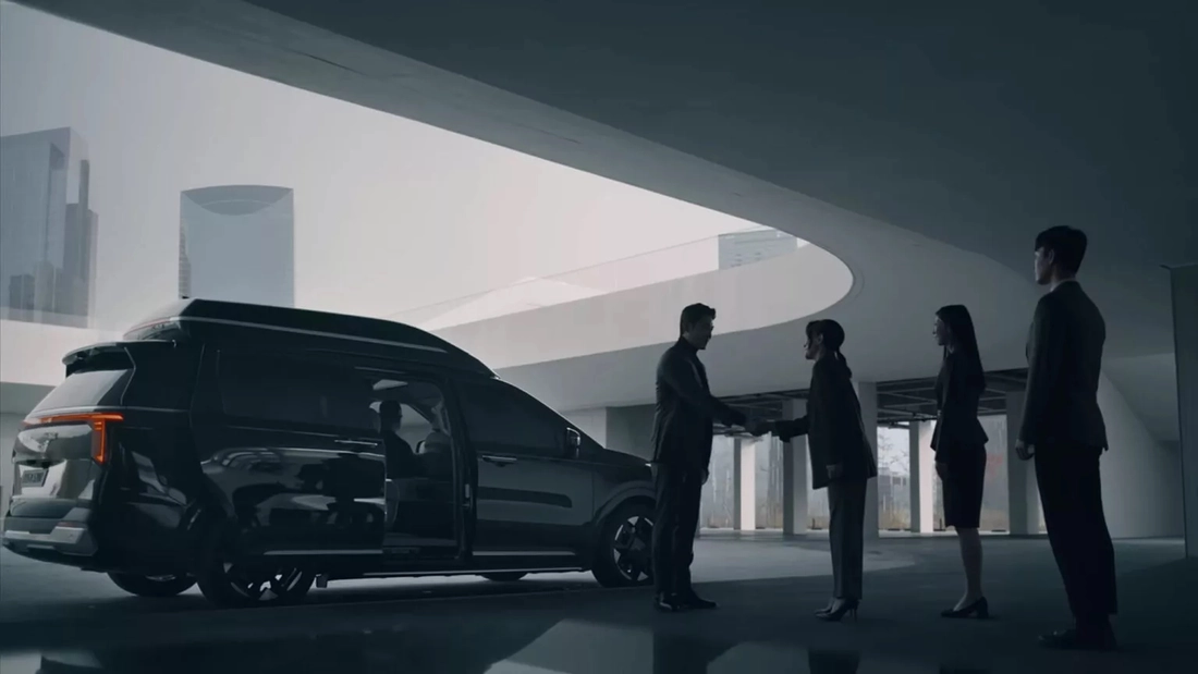 Kia Carnival 2026 thêm bản 'chủ tịch': Như phòng khách sạn di động, có chi tiết gợi nhớ Rolls-Royce - Ảnh 18.