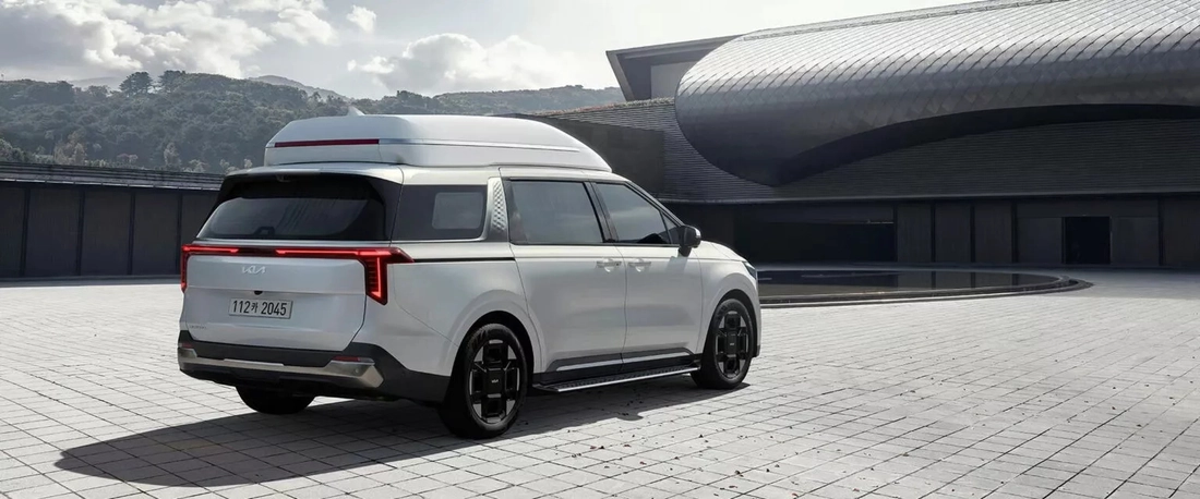 Kia Carnival 2026 thêm bản 'chủ tịch': Như phòng khách sạn di động, có chi tiết gợi nhớ Rolls-Royce - Ảnh 4.