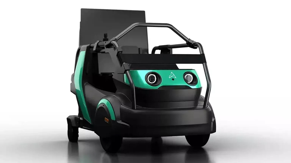 Xe điện 'tí hon' chuyên dùng pin cũ: Nhỏ bằng nửa Wuling Mini EV, chạy 50km/lần sạc - Ảnh 1.