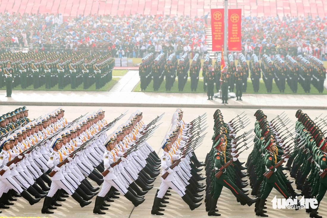 diễu binh - Ảnh 9.