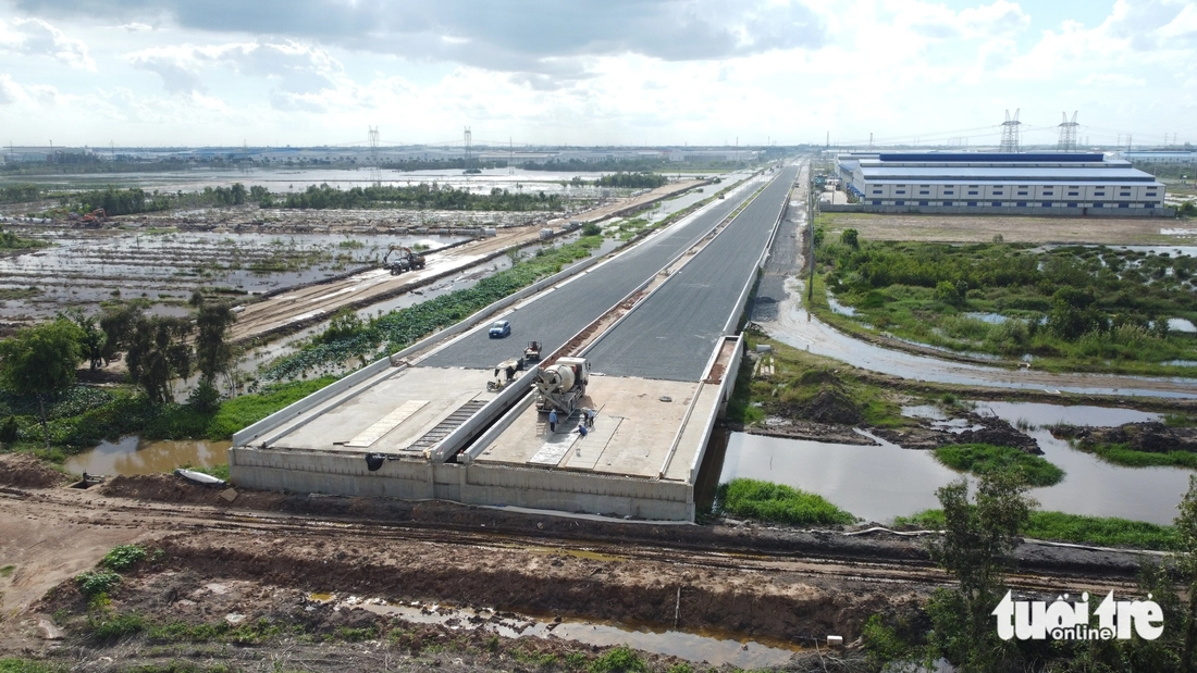 Toàn cảnh đường ngàn tỉ của Tây Ninh sắp thông xe, chờ kết nối đường mở mới Tây Bắc TP.HCM - Ảnh 10.