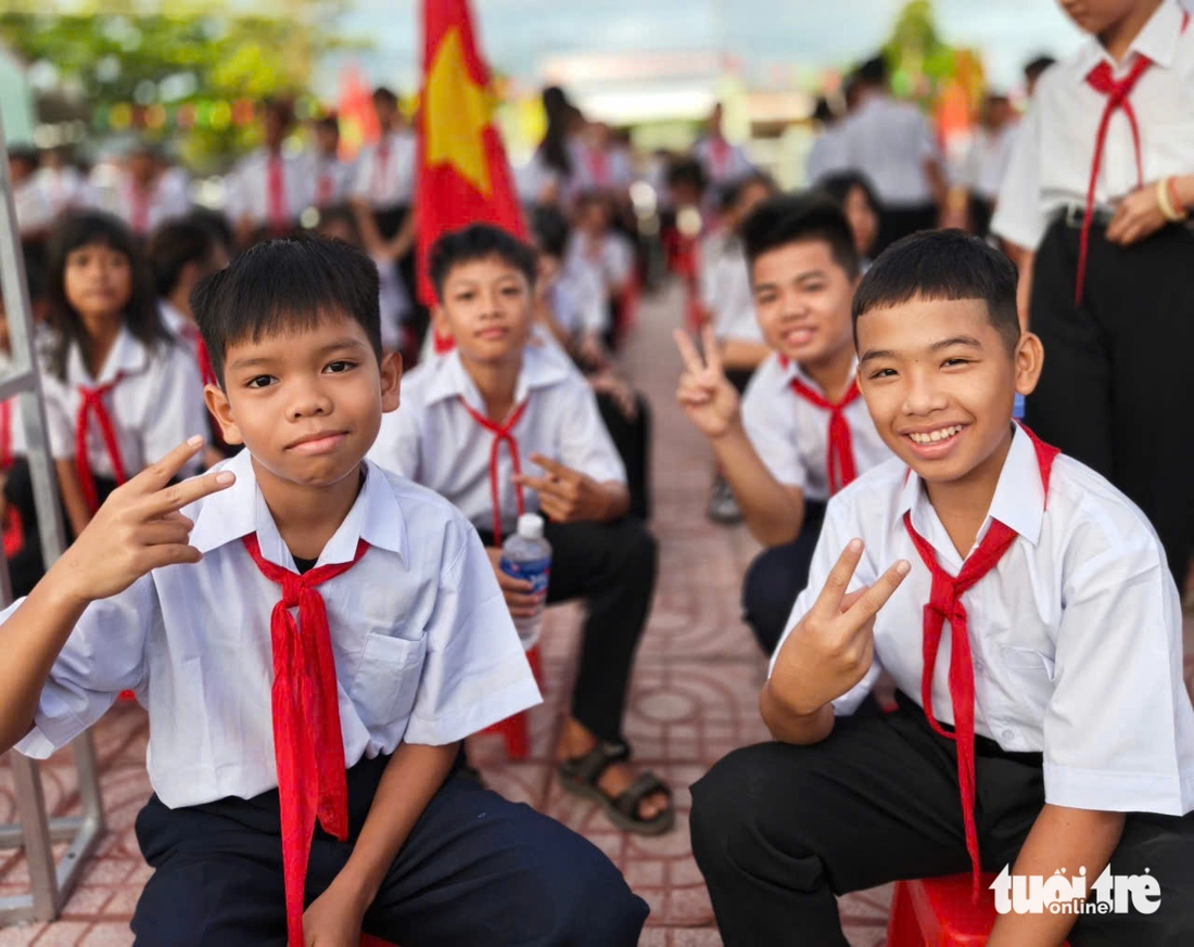 Sáng nay, thầy trò cả nước đón lễ khai giảng đặc biệt - Ảnh 6. lễ khai giảng - Ảnh 18.