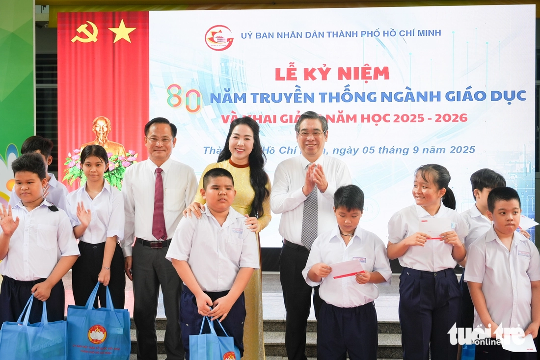 26 triệu học sinh, sinh viên vào năm học mới - Ảnh 5. lễ khai giảng - Ảnh 8.
