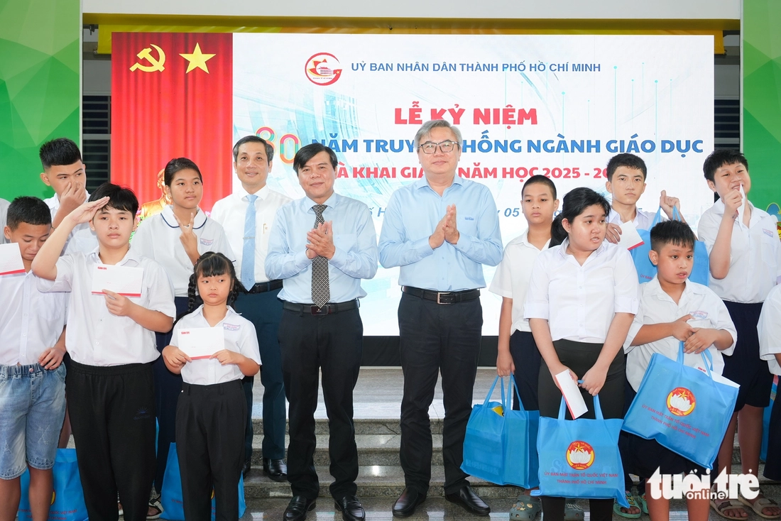 26 triệu học sinh, sinh viên vào năm học mới - Ảnh 6. lễ khai giảng - Ảnh 9.